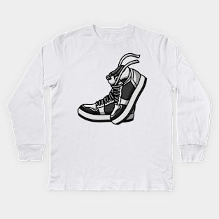 Sneakers V10 Kids Long Sleeve T-Shirt